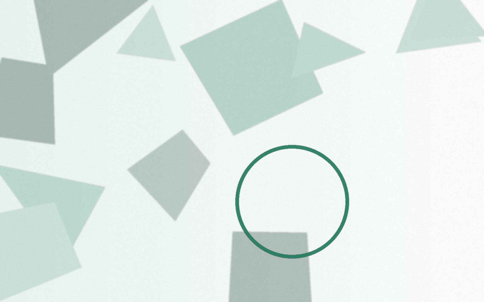Structured brand-toned abstract composition representing the Kastrelo services process